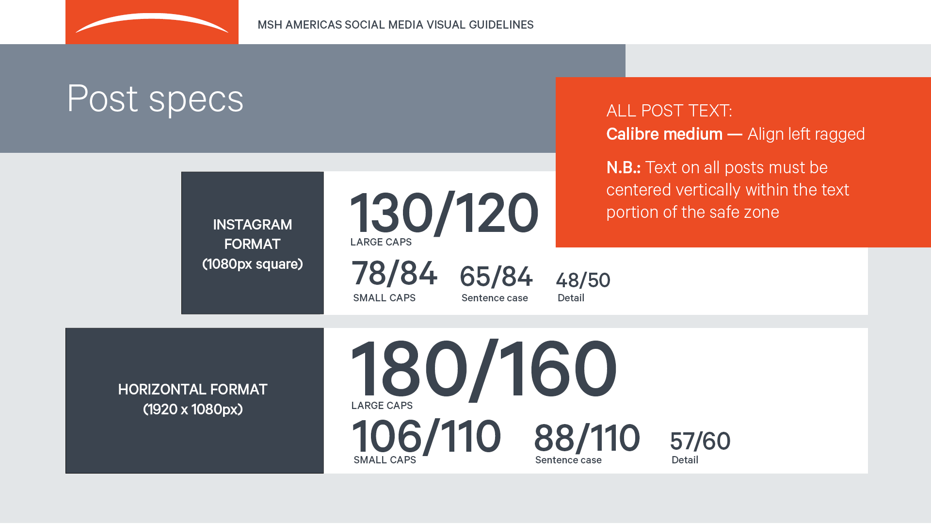 MSH Americas social media guidelines, page 7